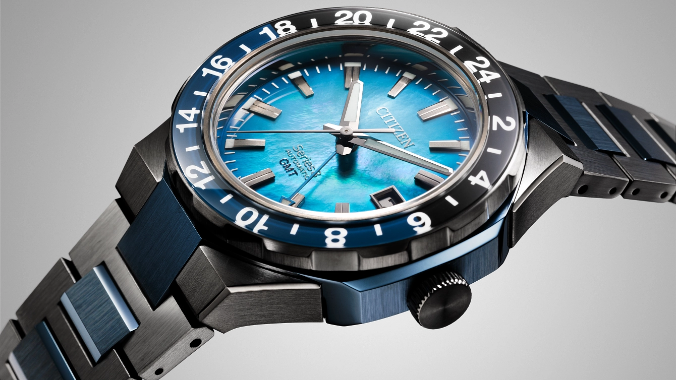 CITIZEN 時計 Series8 880 GMT Blue Dial Stainless Steel Bracelet NB6036